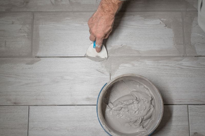 Let the grout completely dry Difference Between Sanded and Unsanded Grout