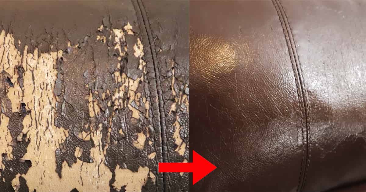 How To Repair Peeling Leather Couch 7 Easy Steps!