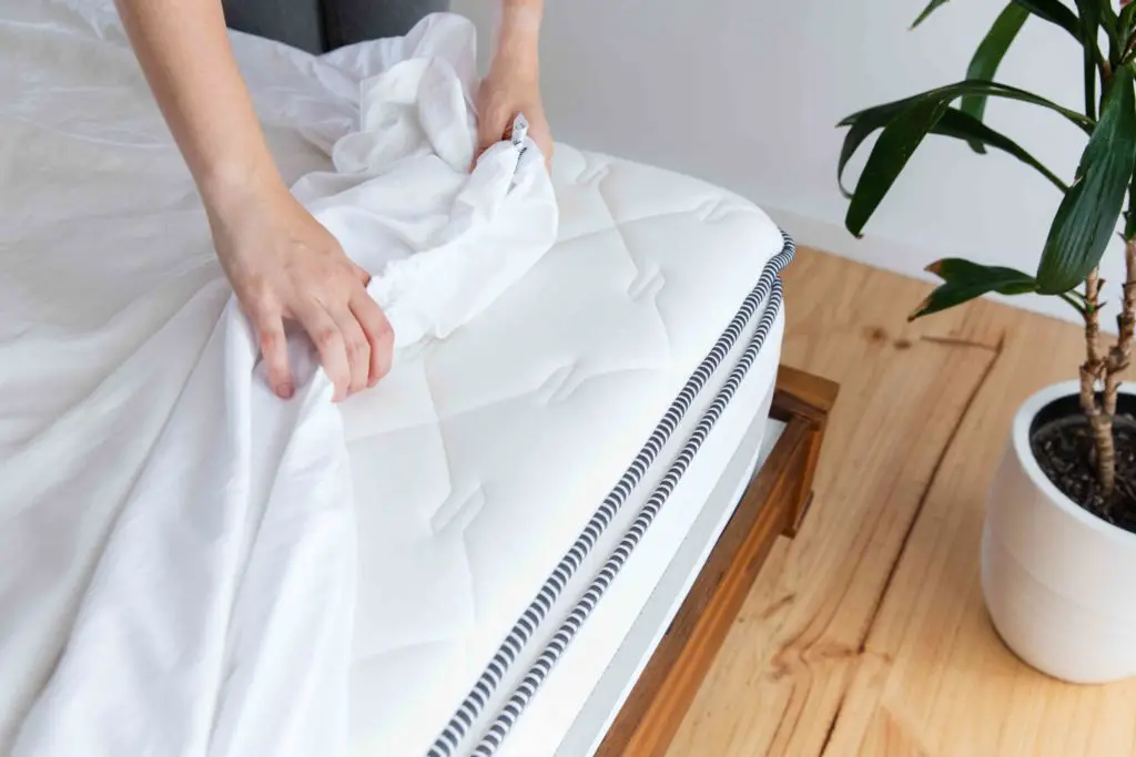 Wash all curtains and bedding in hot water once a week