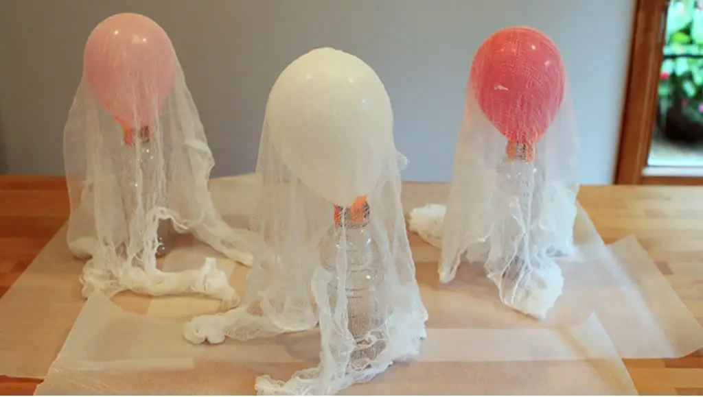 Cheesecloth Ghosts Ideas