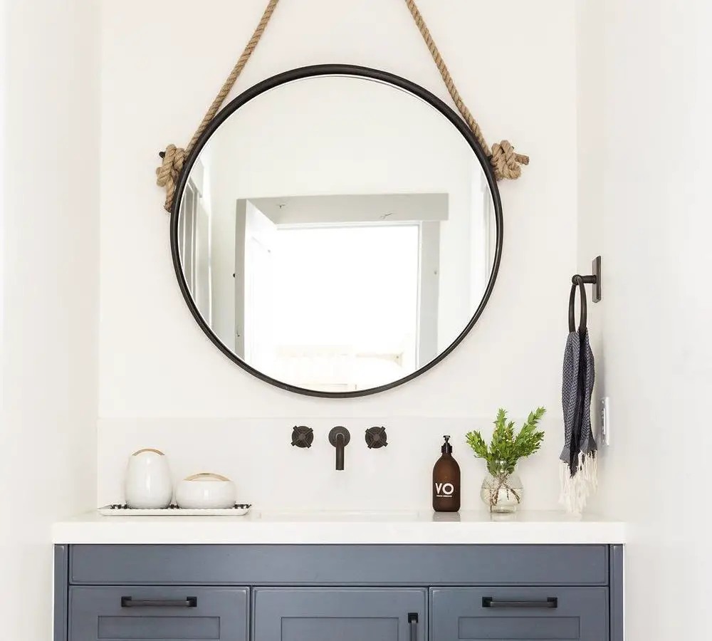 Make Use of Craft Supplies How To Decorate a Bathroom Mirror?