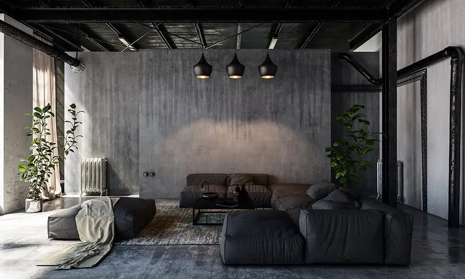 Rustic Elegance What Colors Go with a Black Sofa