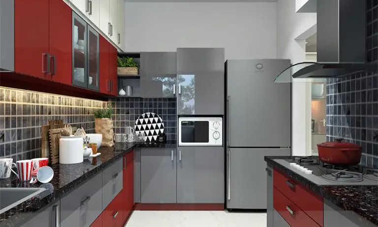 what color cabinets go with black granite countertops