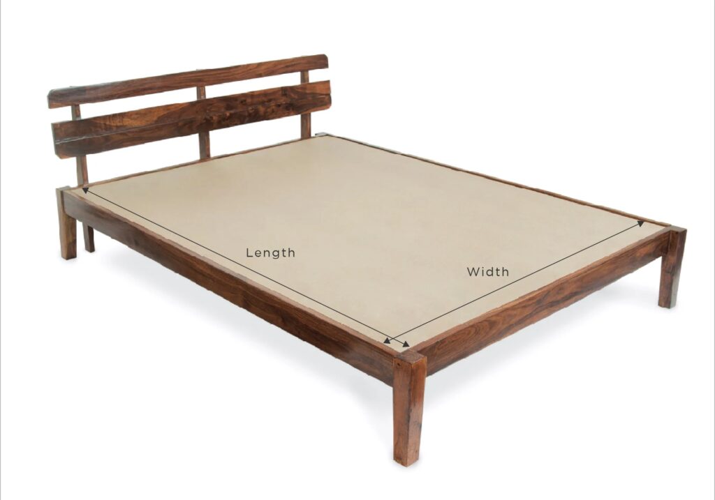 Determine the bed's dimensions