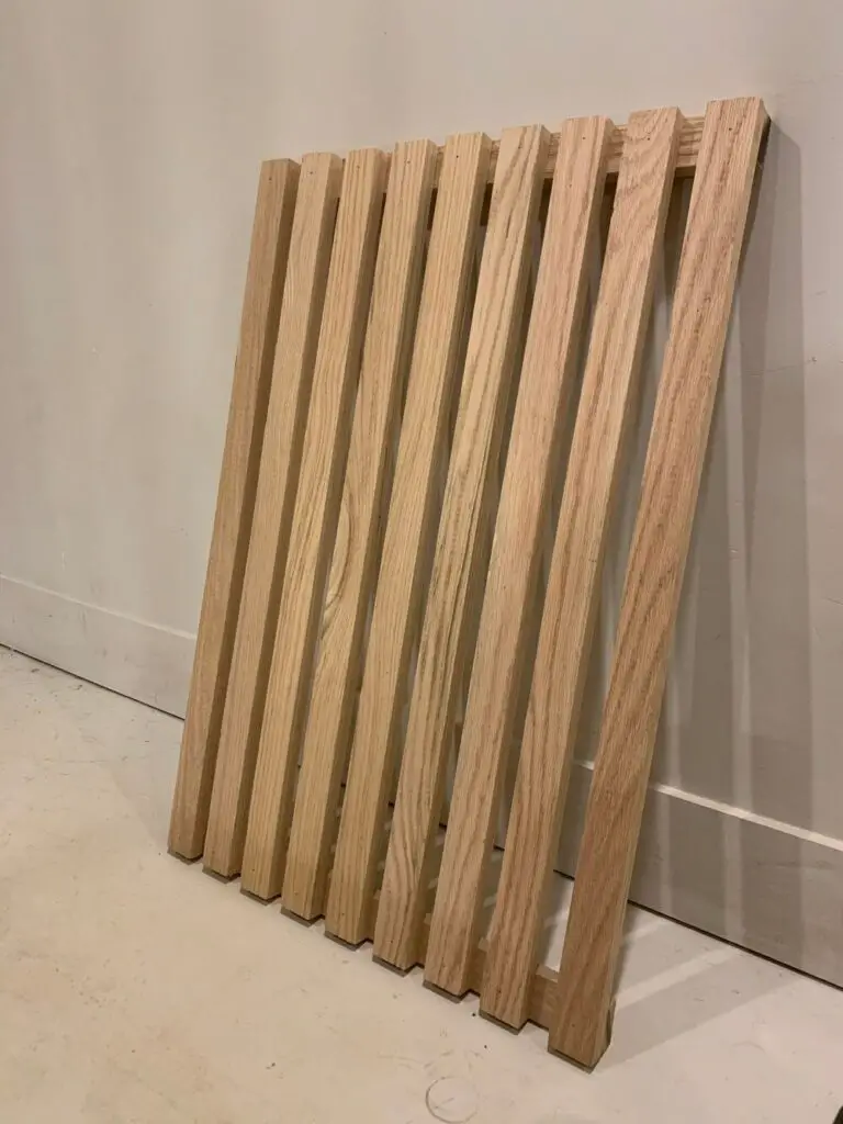 High-end wood slats