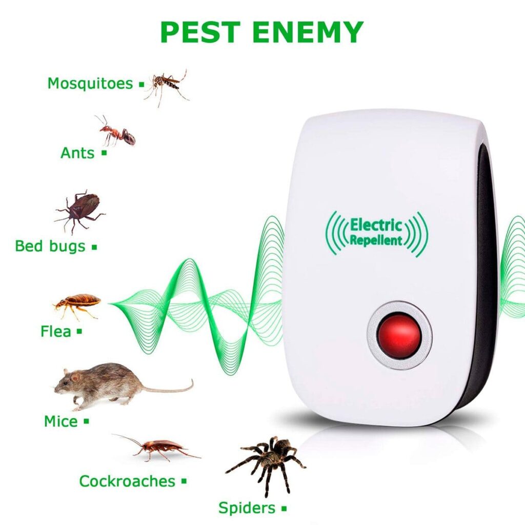 Make use of an electronic pest repellent