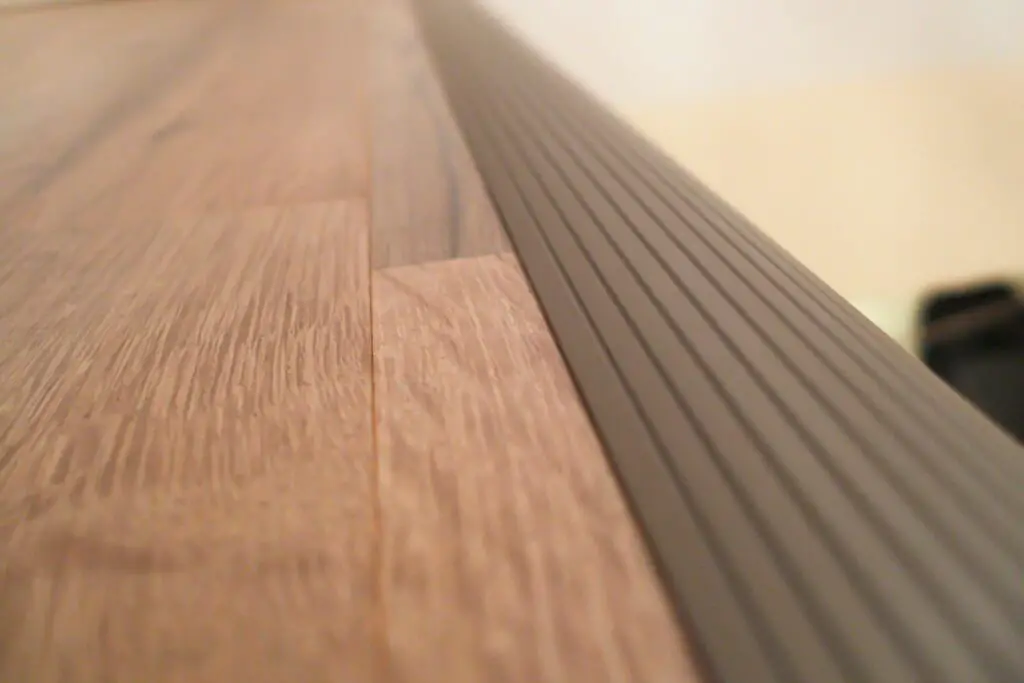 Stair nose molding installation for Transitioning Wood Flooring Between Rooms