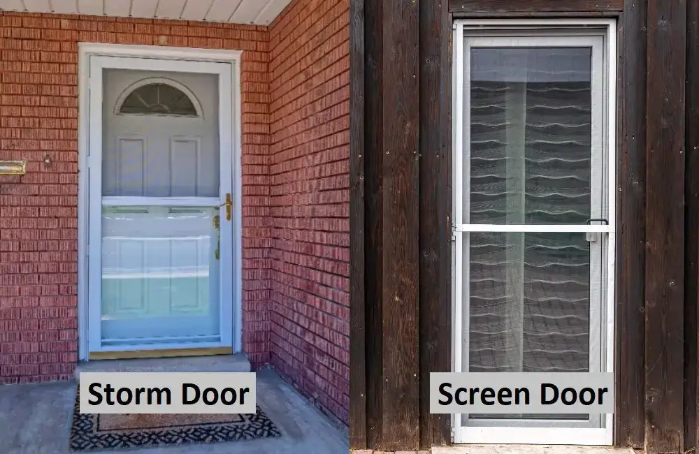 What Is the Difference Between a Screen Door and a Storm Door